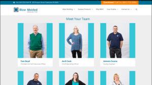 Blog Molded Specialties team page